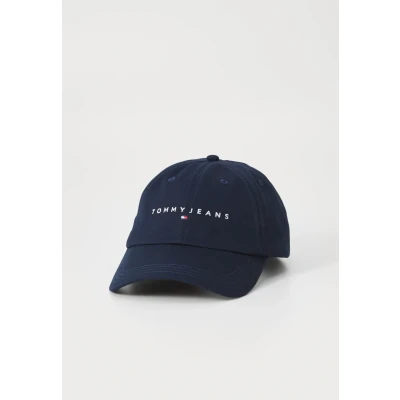 Image of Tommy Jeans Linear LOGO Panel Cap, Women&#039;s, Size: One Size, Dark night navy