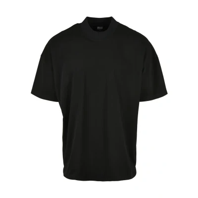 Image of Urban Classics Oversized MOCK NECK Basic Tshirt, Men&#039;s, Size: 3XL, Schwarz