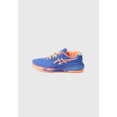 Image of ASICS Men&#039;s Gel Resolution X Padel Sneaker, Dark Cobalt Vivid Coral, 7 UK