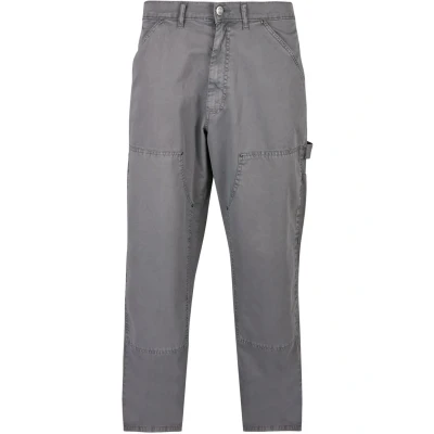 Image of Urban Classics Double KNEE Carpenter Trousers, Men&#039;s, Size: 32, Darkshadow