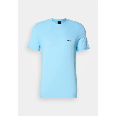 Image of BOSS Momentum LITE Basic Tshirt, Men&#039;s, Size: Medium, Light pastel blue