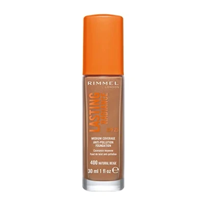 Image of Rimmel Lasting Radiance Foundation (Various Shades) Natural Beige
