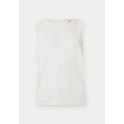Image of TOM Tailor Denim Structured WITH BOW Top, Women&#039;s, Size: Small, Off white