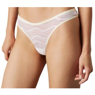 Image of Calvin Klein Underwear Sheer 3 PACK Briefs, Women&#039;s, Size: Large, Black plum/ivory/lilac sugar