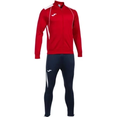 Image of Joma Men&#039;s Championship Vii Tracksuit, Red White Navy, 8 9 Years