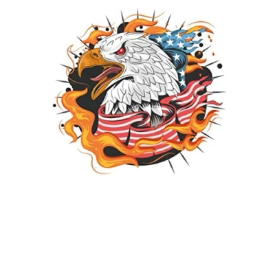 Image of Adler USA Amerika Notizbuch: DIN A5 Gepunktet/Dotted 120 Seiten Vereinigte Staaten von Independence Memorial Day America Flagge als ... Planer Tagebuch Notizheft Notizblock