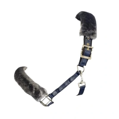 Image of Bucas Show Line Half Fur Halter