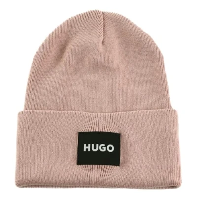Image of HUGO Saretty HAT Beanie, Women&#039;s, Size: One Size, Light pastel pink