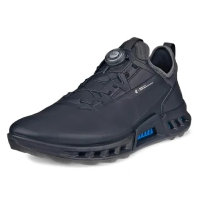 Image of ECCO Men&#039;s Biom C4 BOA Gore TEX Waterproof Golf Shoe, Black, 11 11.5