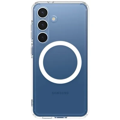Image of Spigen Ultra Hybrid Magfit TPU Back Cover Transparent Samsung Galaxy S25