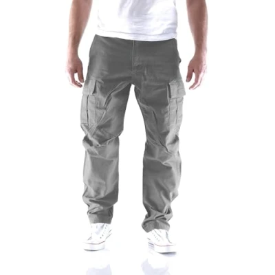 Image of Jack &amp; Jones Jpstkane Barkley PANT Cargo trousers, Men&#039;s, Size: 33x34, Castlerock