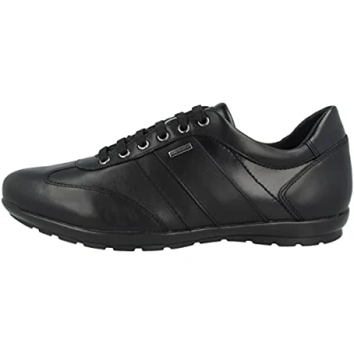 Image of Geox U Symbol B ABX Men&#039;s Trainers, black, 8 UK