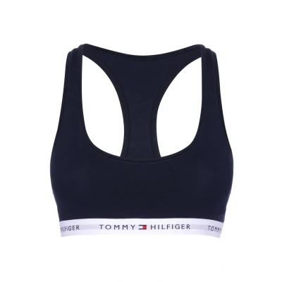 Image of Tommy Hilfiger Unlined Bralette Sports bra, Women&#039;s, Size: Small, Desert sky