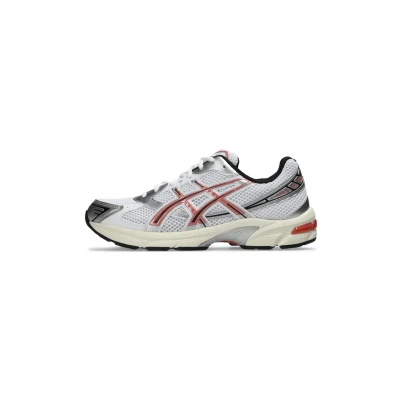 Image of Asics Sportstyle GEL Trainers, Size: 3.5, White desert red Synthetics