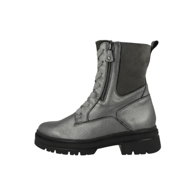 Image of Waldläufer Laceup ankle boots Asphalt carbon (930901200338), Women&#039;s, Size: 5, (930901 200 338) Suede
