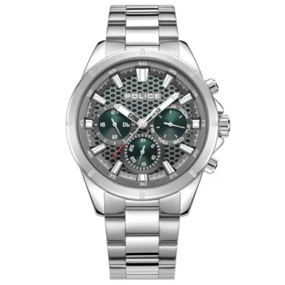 Image of Police Chronograph watch, Men&#039;s, Size: One Size, Green