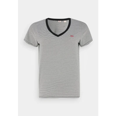 Image of Levi&#039;s Plus V NECK Basic Tshirt, Women&#039;s, Size: 26/28, Black