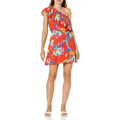 Image of Desigual Women&#039;s Dress, Red, L