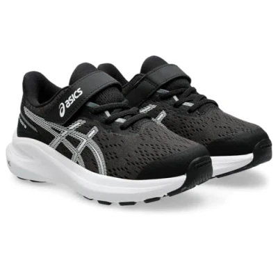 Image of Asics GT1000 13 Unisex Neutral running shoes for kids, Size: K11, Black/white Textile/synthetics