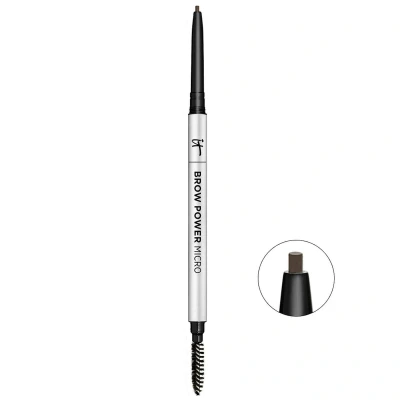 Image of IT Cosmetics Brow Power Micro Eyebrow Pencil Universal Taupe 0.06g