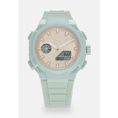 Image of Lacoste Chronograph watch green/roségoldcoloured, Women&#039;s, Size: One Size, Green/roségold coloured