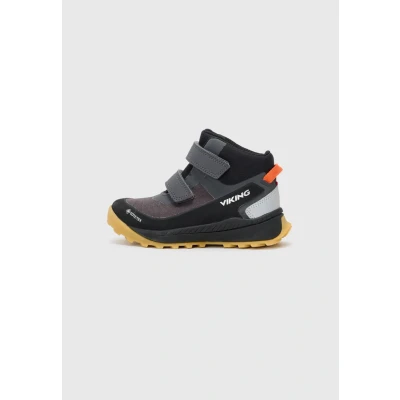 Image of Viking Expower MID Unisex Hightop trainers for kids, Size: 12.5K, Black shoes