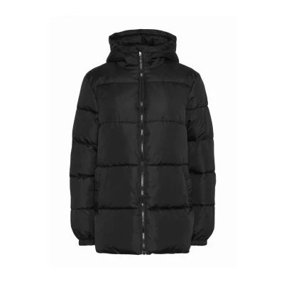 Image of PIECES Women&#039;s Pcmaddie Puffer Jacket Noos Bc Quilted, Black, XS
