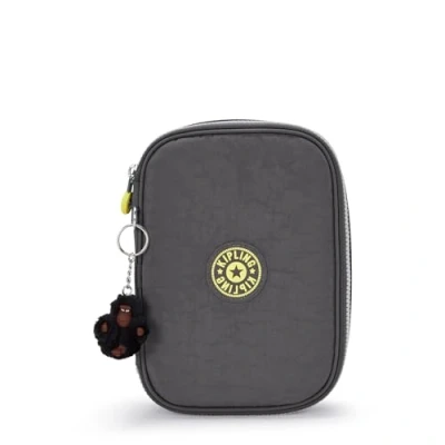 Image of Kipling 100 PENS Pencil case for kids, Size: One Size, Back to grey