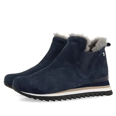 Image of Gioseppo Ankle boots, Women&#039;s, Size: 4, Navy Leather and textile