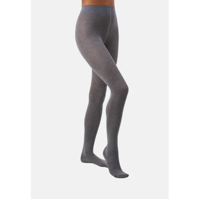 Image of Falke Family Everyday Casual Tights, Women&#039;s, Size: Small, Grey mix