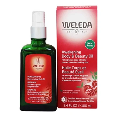 Image of Weleda Regenerating Body Oil Pomegranate 100ml
