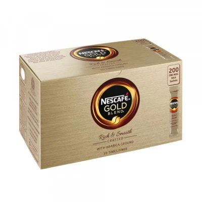 Image of Nescafe Gold Blend Instant Coffee Granules Stick Sachets Ref 5219616 [Pack 200]