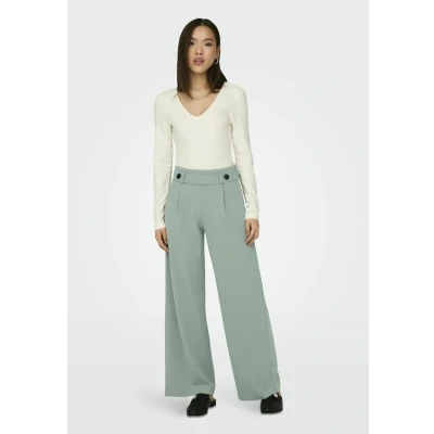Image of JDY Jdygeggo NEW LONG PANT Trousers, Women&#039;s, Size: XXSx32, Chinois green
