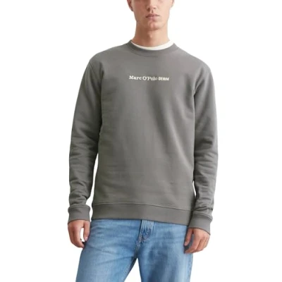 Image of Marc O&#039;Polo Denim CREW NECK LOGO Sweatshirt, Men&#039;s, Size: Small, Flint stone