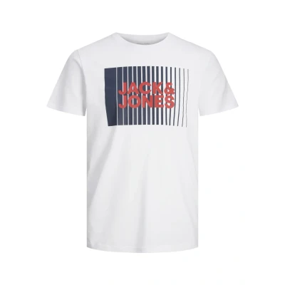 Image of Jack &amp; Jones Junior Print Tshirt for kids, Size: 6y, White