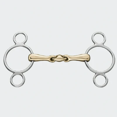Image of Sprenger KK Ultra 3 Ring 18mm Bit 140mm Horse Bits Riding Equestrian