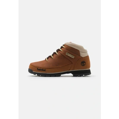 Image of Timberland EURO Sprint Hiker Laceup ankle boots, Men&#039;s, Size: 8.5, Red brown Nubuck