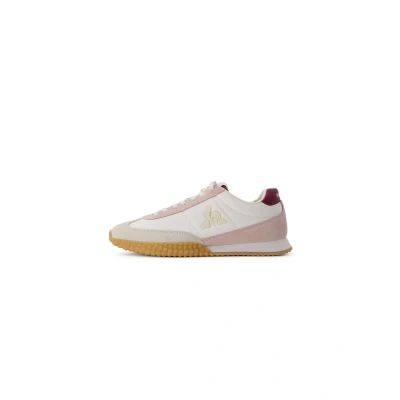 Image of Le Coq Sportif Women&#039;s Veloce I W Sneaker, Bone White Mauve Chalk, 3.5 UK