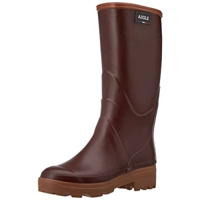 Image of Aigle Women&#039;s Chambord Pro L2 Knee High Boot, Sureau, 5.5 UK