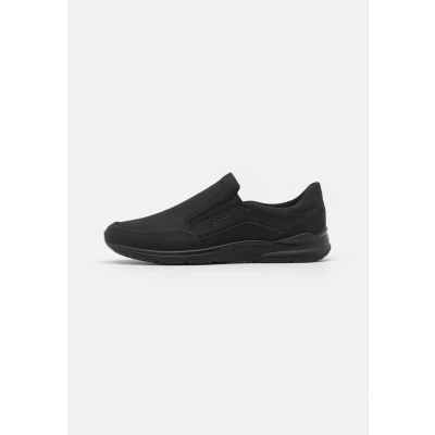 Image of ECCO Irving Trainers, Men&#039;s, Size: 5.5, Black Nubuck