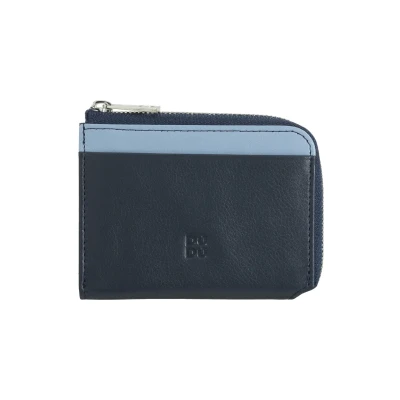 Image of DUDU RFID Design Compatto Tascabile Wallet, Men&#039;s, Size: One Size, Navy