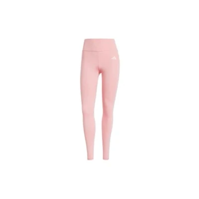Image of adidas Performance Optime Essentials Stash Pocket FULL Length Leggings, Women&#039;s, Size: XL, Semi pink spark