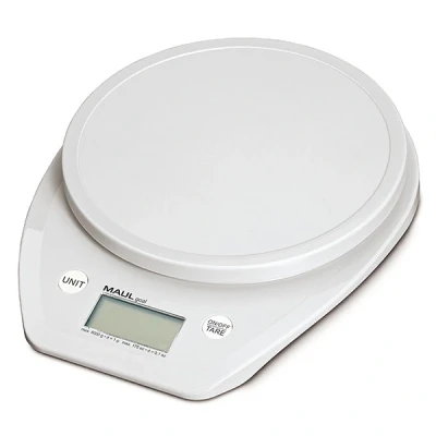Image of Digital Letter Scale MAULtouch, Load Capacity 5000 g, 1 g Division, 160 x 18 230 mm, Silver