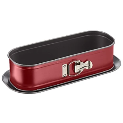 Image of Tefal Bw delibake moule à manqué acier carbone rouge 30x J1640314