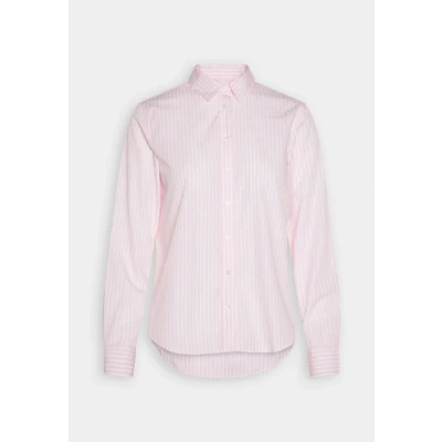 Image of GANT REG Poplin Buttondown blouse, Women&#039;s, Size: 18, Light pink