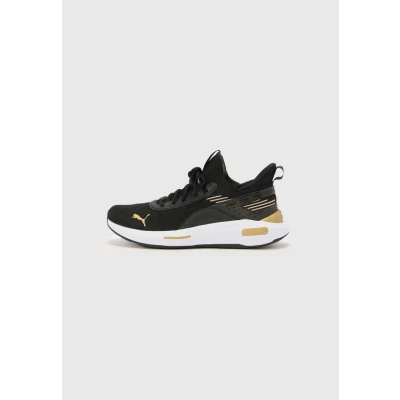 Image of Puma Softride ENZO 5 Unisex Training shoe black/goldcoloured, Size: 12, Black/gold/coloured shoes