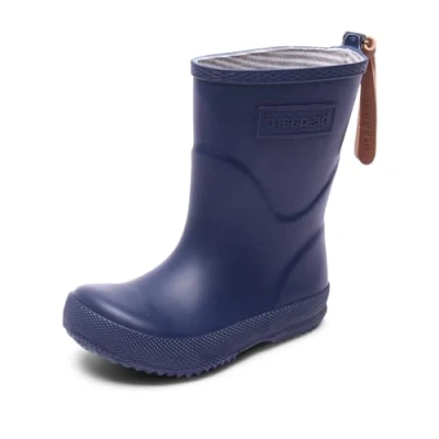 Image of Bisgaard Basic BOOT Unisex Wellies for kids, Size: 10.5K, Navy Synthetics