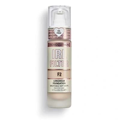 Image of Makeup Revolution IRL Filter Longwear Foundation 23ml (Various Shades) F2