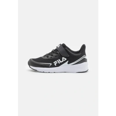 Image of Fila Crusher KIDS Unisex Trainers for kids, Size: 11.5K, Black/white Textile/synthetics