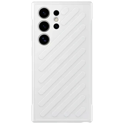 Image of Samsung Rugged TPU Back Cover White Galaxy S24 Ultra